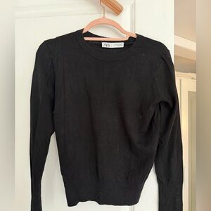 Zara Classic Black Top